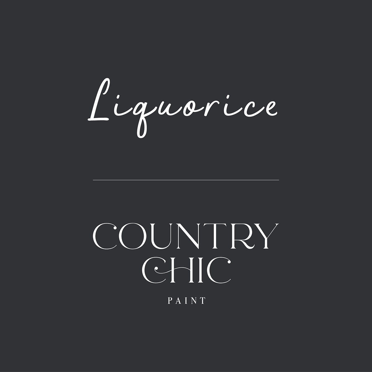 Country Chic Paint LIQUORICE