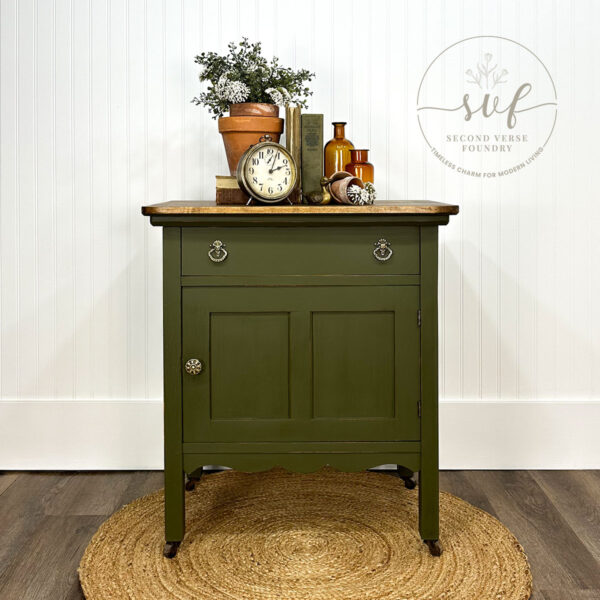 Antique Washstand Makeover