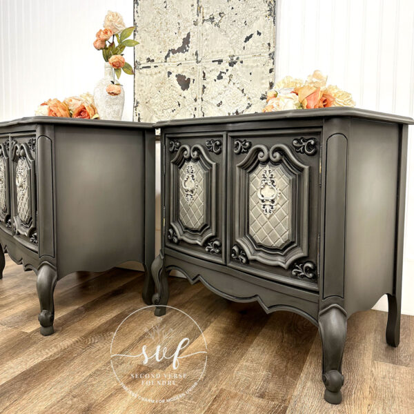 French Provincial Bedside Tables