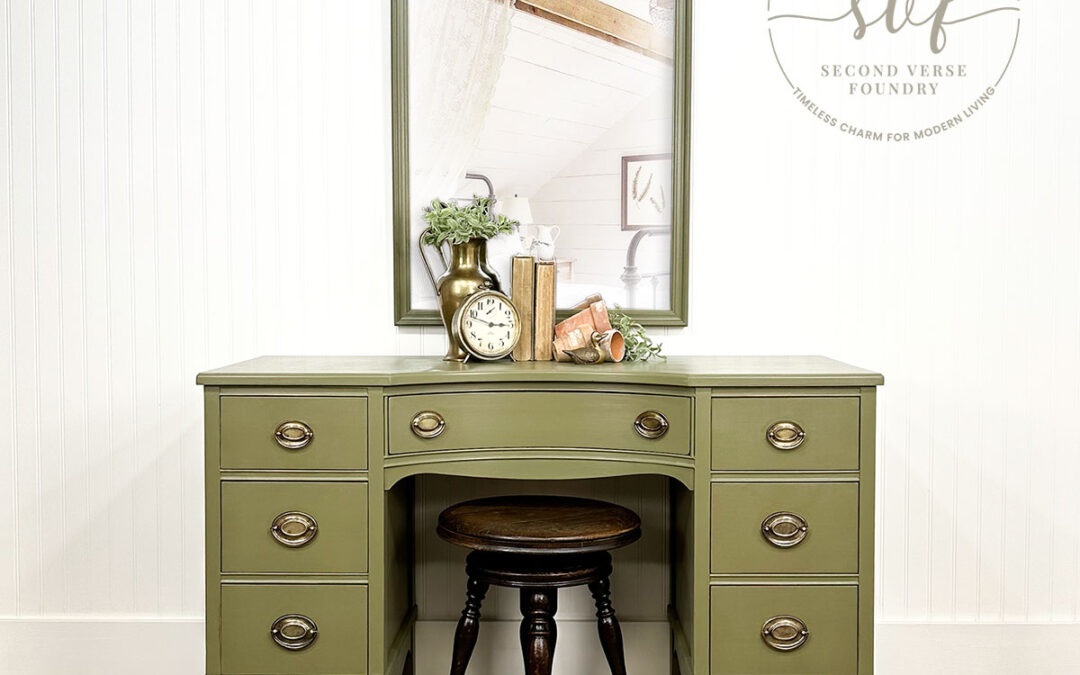 Vintage Bedroom Suite— Vanity Dresser