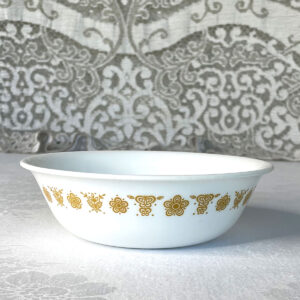 Butterfly Gold Large Soup Cereal Bowl