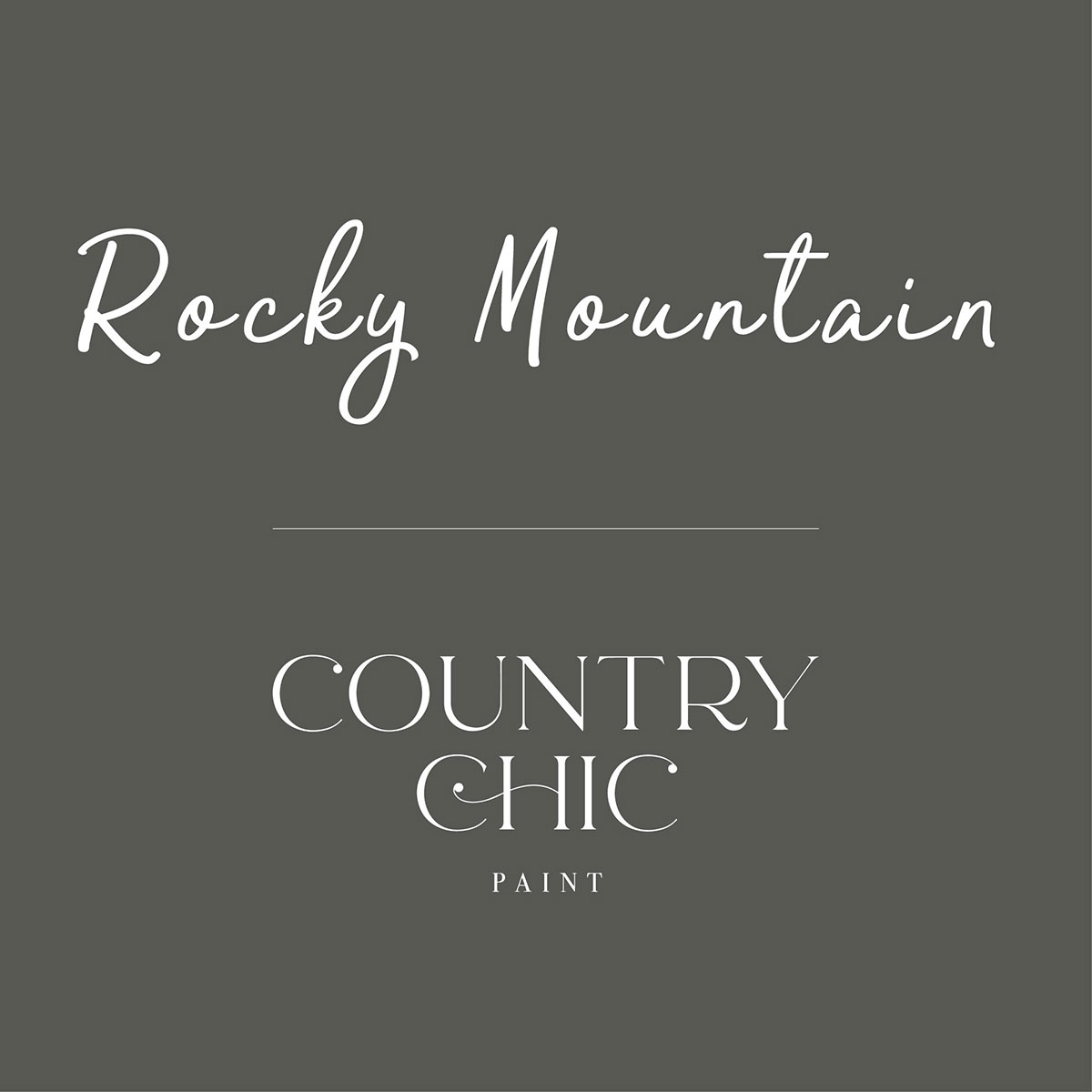 Country Chic Paint ROCKY MOUNTAIN