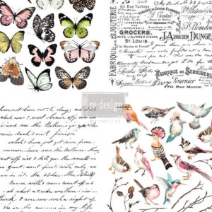 Redesign with Prima PARISIAN BUTTERFLIES