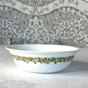 Spring Blossom Green Large Soup Cereal Bowl