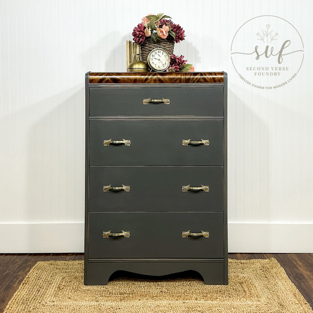 Art Deco Waterfall Dresser