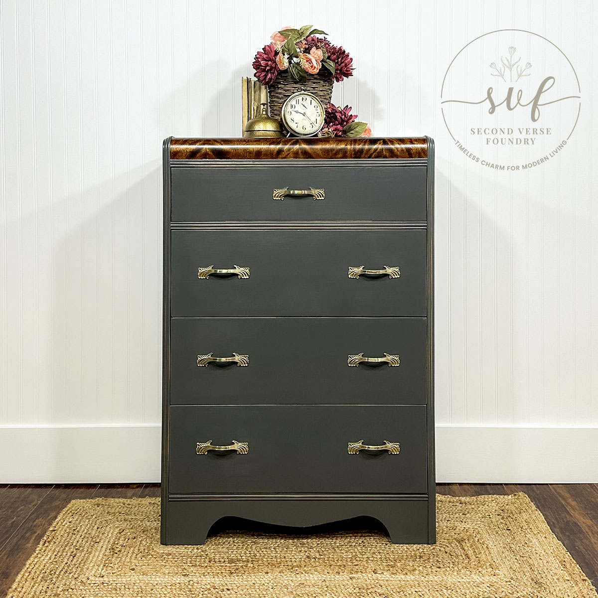 Art Deco Waterfall— Dresser Transformation