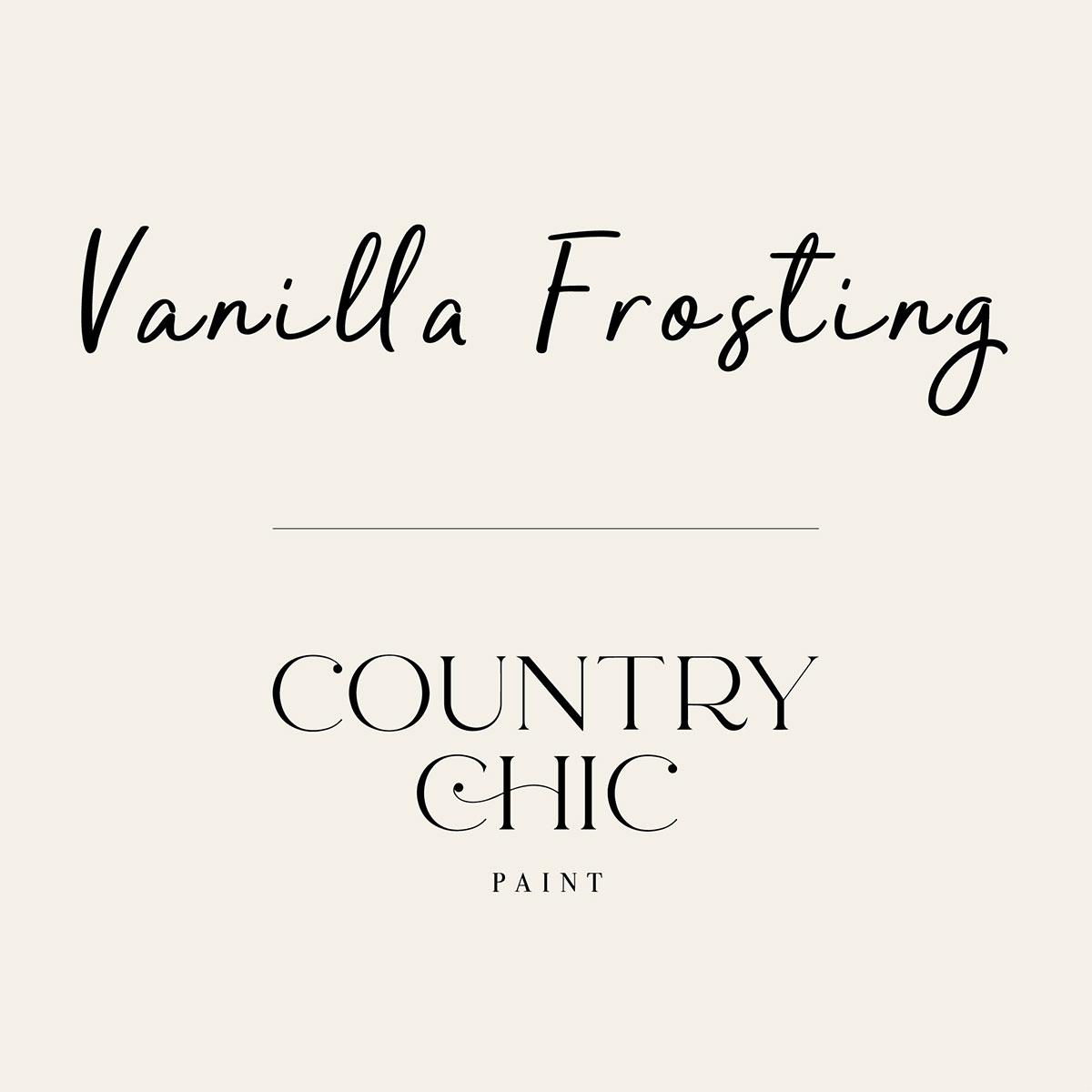 Country Chic Paint VANILLA FROSTING